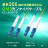 HKB-RB2M3LCLC-05 / ロバスト光ファイバケーブル（マルチ50μmOM3、2芯、LC×2-LC×2、5m）