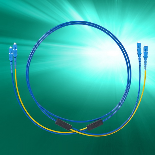 HKB-RB2SCSC1-20 / ロバスト光ファイバケーブル（シングル9μm、2芯、SC×2-SC×2、20m）