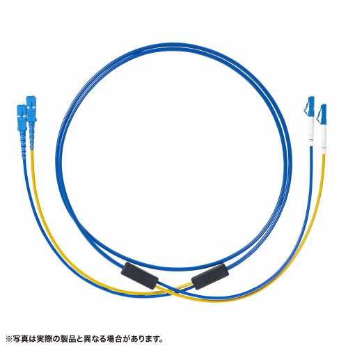 HKB-RB2SCSC1-50 / ロバスト光ファイバケーブル（シングル9μm、2芯、SC×2-SC×2、50m）