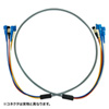 HKB-SCSCWPRB5-05 防水ロバスト光ファイバケーブル(マルチ50μm、SC×4-SC×4、5m) HKB-SCSCWPRB5-05 / 防水ロバスト光ファイバケーブル(マルチ50μm、SC×4-SC×4、5m)