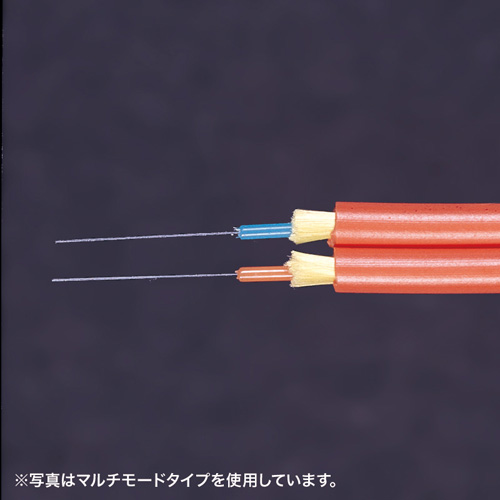 HKB-TF1W-3 / メガネ型光ファイバケーブル（シングル9.2μm、ST×2-FC×2、3m）