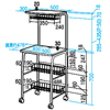 HLK-50SV ノートPC用デスク(ビーチ柄) HLK-50SV / ノートPC用デスク(ビーチ柄)