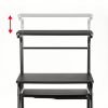 HLN-60BKN2 パソコンデスク(W600mm・ブラック) HLN-60BKN2 / パソコンデスク(W600mm・ブラック)