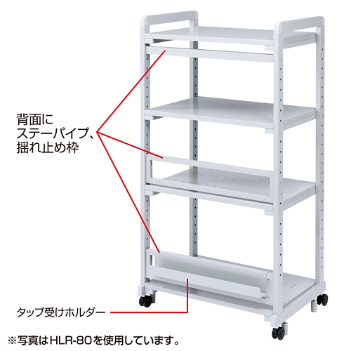 HLR-120 / 高耐荷重ラック（棚板4枚付き）（受注生産）