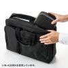 IN-AD9BK トラベル小物ポーチ(W215×D115×H60mm) IN-AD9BK / トラベル小物ポーチ(W215×D115×H60mm)