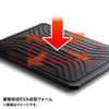 IN-BMACPR1301BK MacBook Proバンパーケース IN-BMACPR1301BK / MacBook Proバンパーケース
