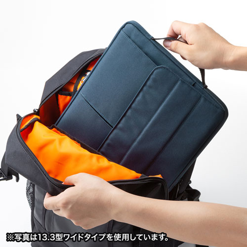 IN-CA15NV / カジュアルPCインナーケース（15.6型ワイド・ネイビー）