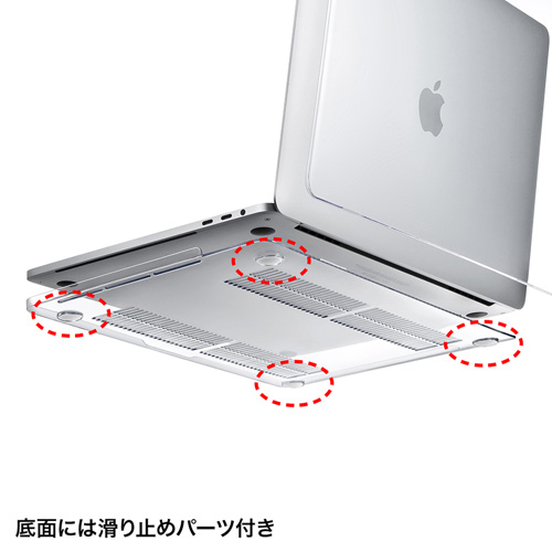 IN-CMAC13CL / MacBook Proハードシェルカバー（クリア）