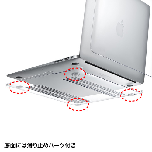 IN-CMACA1301CL / MacBook Airハードシェルカバー