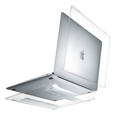 IN-CMACA1304CL【MacBook Air用ハードシェルカバー】MacBook Airの美しさをそのまま楽しめるクリアカバー。 |  サンワサプライ株式会社