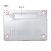 IN-CMACA1309CL MacBook Air用ハードカバー(スタンド付き) IN-CMACA1309CL / MacBook Air用ハードカバー(スタンド付き)