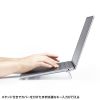 IN-CMACA1309CL / MacBook Air用ハードカバー（スタンド付き）