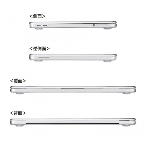 IN-CMACN1310CL / MacBook Neo用ハードシェルカバー（クリア）