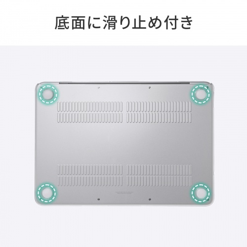 IN-CMACN1310CL / MacBook Neo用ハードシェルカバー（クリア）
