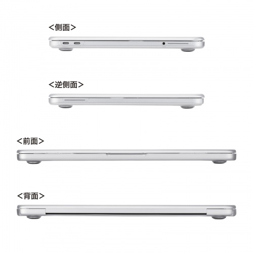 IN-CMACN1311MT / MacBook Neo用ハードシェルカバー（マットクリア）