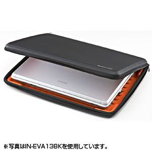 IN-EVA13SV / セミハードインナーケース（13.3インチワイド対応・シルバー）