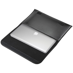 IN-FMAC17BK / MacBook低反発ケース（17インチワイド・ブラック）