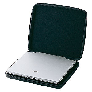 IN-HDA4LBK / 衝撃吸収セミハードケース（A4L・ブラック）