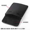 IN-HDSCL11BK ダブルクッションPCケース IN-HDSCL11BK / ダブルクッションPCケース