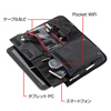 IN-IT14BK IT小物入れ(10.1インチタブレットPC対応) IN-IT14BK / IT小物入れ(10.1インチタブレットPC対応)