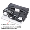 IN-IT16BR IT小物入れ(13.3インチワイド対応・ブラウン) IN-IT16BR / IT小物入れ(13.3インチワイド対応・ブラウン)