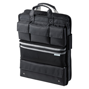 IN-IT20BK / IT小物入れ(15.6インチワイド対応・縦型・ブラック)