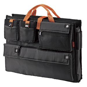 IN-IT5BK / IT小物入れ（PC対応・ブラック）