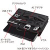 IN-IT8BK IT小物入れ(PC対応) IN-IT8BK / IT小物入れ(PC対応)