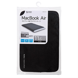 IN-MAC11BK / MacBook Air用プロテクトスーツ（11.6インチワイド）