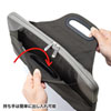 IN-MF13BK 衝撃吸収PCケース(13.3型ワイド) IN-MF13BK / 衝撃吸収PCケース(13.3型ワイド)