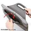 IN-MF13GY 衝撃吸収PCケース(13.3型ワイド) IN-MF13GY / 衝撃吸収PCケース(13.3型ワイド)