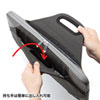 IN-MF15BK 衝撃吸収PCケース(16インチワイド) IN-MF15BK / 衝撃吸収PCケース(16インチワイド)