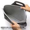 IN-MF15GY 衝撃吸収PCケース(15.6型ワイド) IN-MF15GY / 衝撃吸収PCケース(15.6型ワイド)