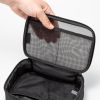 IN-MSBOX1BK / メッシュガジェットケース（W190×D65×H130mm）