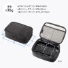 IN-MSBOX1BK / メッシュガジェットケース（W190×D65×H130mm）
