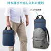 IN-SCL1101NV 取っ手付きPCインナーケース(縦型・ネイビー) IN-SCL1101NV / 取っ手付きPCインナーケース(縦型・ネイビー)