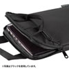 IN-SCL1101WR 取っ手付きPCインナーケース(縦型・ワインレッド) IN-SCL1101WR / 取っ手付きPCインナーケース(縦型・ワインレッド)