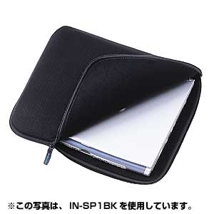 IN-SP1BL / 低反発3Dメッシュケース(A4L、ブルー)