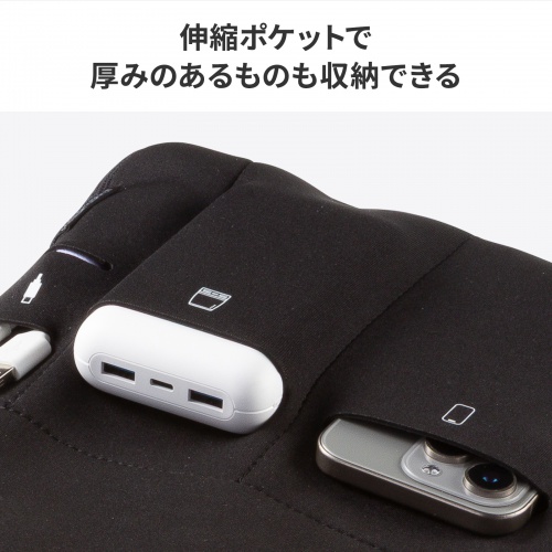 IN-WETAP14BK / ポケット付きPCプロテクトスーツ