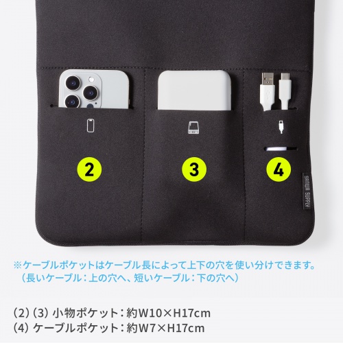 IN-WETAP16BK / ポケット付きPCプロテクトスーツ