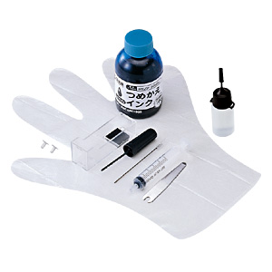 INK-7PC1SECL / 詰め替えインク(フォトシアン・100ml)