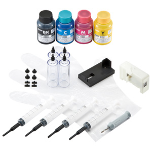 INK-E62S60S4R / 詰め替えインク(4色セット・各60ml)