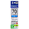 INK-E70C30 エプソン ICC80・ICC80L・ICC70・ICC70L(シアン) 詰替インク INK-E70C30 / エプソン ICC80・ICC80L・ICC70・ICC70L(シアン) 詰替インク