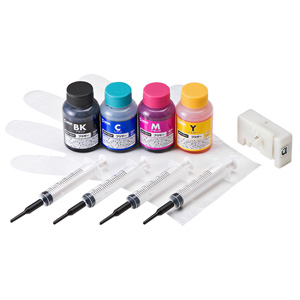 INK-LC213BS60R / つめかえインク(LC211・213・215・217対応・4色セット・各60ml)