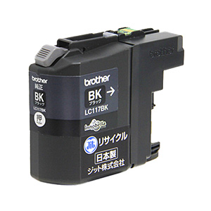 JIT-B117B リサイクルインクカートリッジ LC117BK対応 JIT-B117B / リサイクルインクカートリッジ LC117BK対応