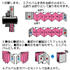 JP-ALB14 / インクジェット携帯ミニアルバムキット（ピンク）