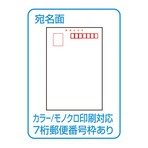 JP-DHK50KN / インクジェット光沢はがき（50枚）