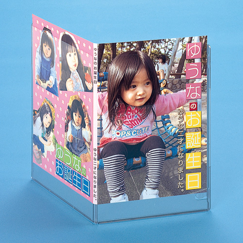 JP-DVD10N / インクジェットDVDスリムトールケースカード（半光沢)