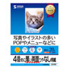 JP-ERV5NB5 インクジェット用両面印刷紙・厚手(B5) JP-ERV5NB5 / インクジェット用両面印刷紙・厚手(B5)