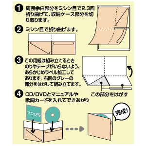 JP-FCD3 / インクジェットCD収納ケース